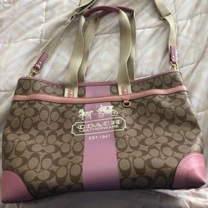 Coach diaper bag